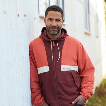 Orange Columbia Men's Boulder Falls™ Waterproof Jacket