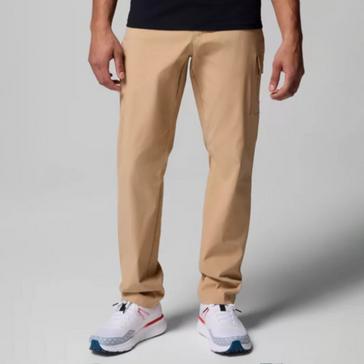 Beige Columbia Men's Tech Trail™ Utility Hiking Trousers