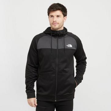 Black The North Face Men’s Reaxion Full Zip Hoodie