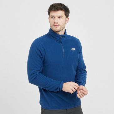 Navy The North Face Men’s Resolve 1/2 Zip Fleece