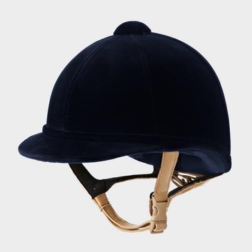 Blue Charles Owen Kids Hampton Riding Hat Navy