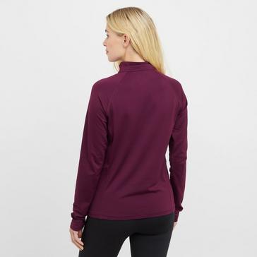 Red North Ridge Women’s Intensity Thermal Long Sleeve Half Zip Top