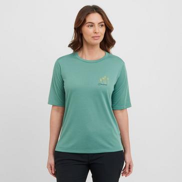 Green Berghaus Women’s Coneflower T-Shirt