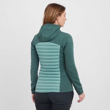 Green Berghaus Women's Nula Hybrid Insulated Jacket