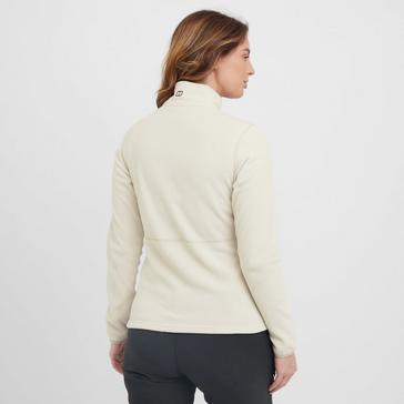 White Berghaus Women’s Prism 2.0 Full Zip Fleece Jacket