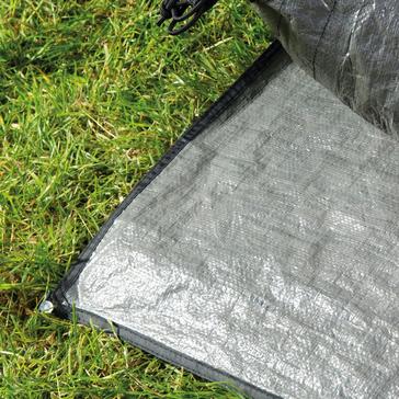 Black Outwell Willwood 6 Footprint Groundsheet - 525cm x 380cm