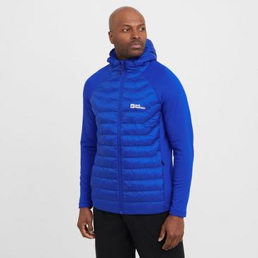 Blue Jack Wolfskin Men’s Routeburn Pro Hybrid Jacket