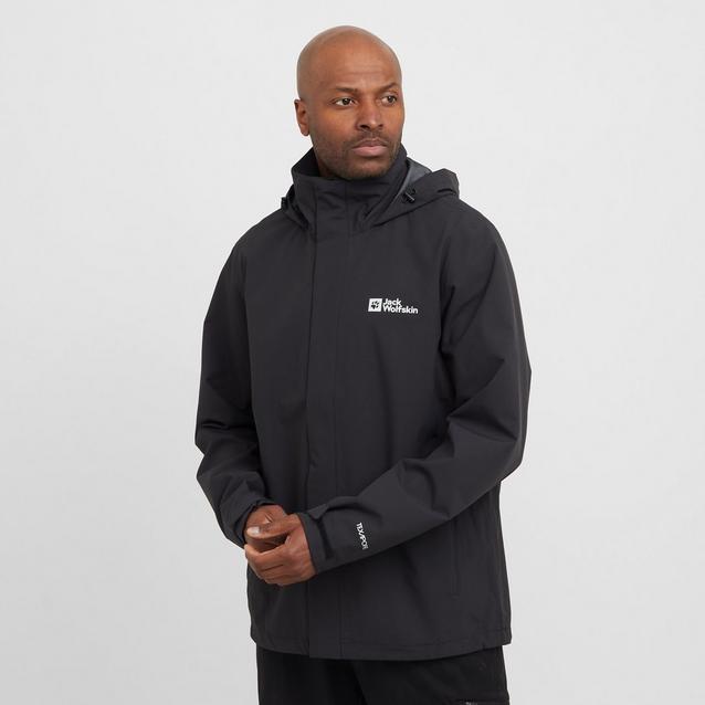 Waterproof Jacket Jack Wolfskin Black Range Jack Wolfskin Men's
