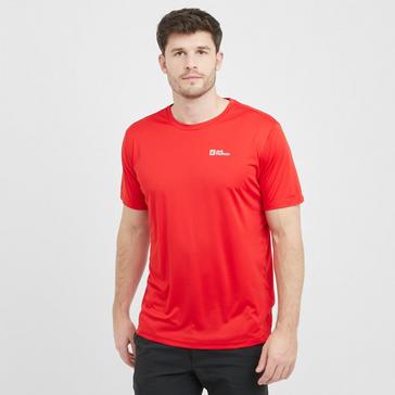 Red Jack Wolfskin Men’s Tech T-Shirt