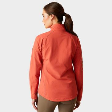 Red Ariat Womens Agile Softshell Jacket Baked Apple