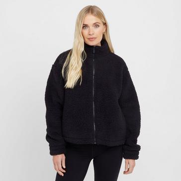 Black SWEATY BETTY Women’s Canyon Zip-Up Fleece 