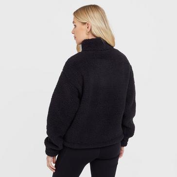 Black SWEATY BETTY Women’s Canyon Zip-Up Fleece 