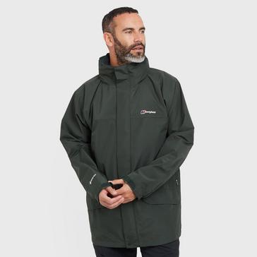 Green Berghaus Men's Long Cornice InterActive Jacket