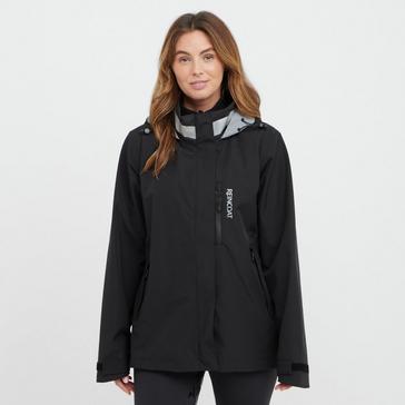 Black Reincoat Women's Air Jacket