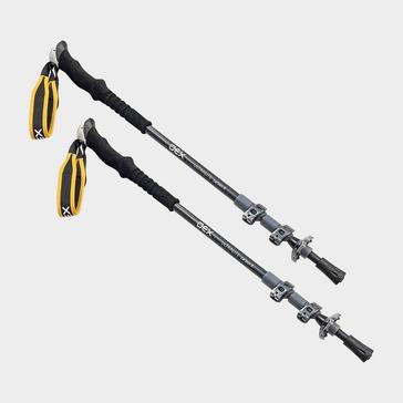 Yellow OEX Ultralite Carbon X Walking Poles 