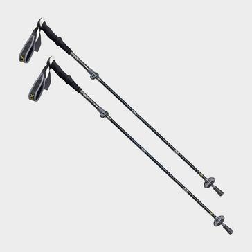 Black OEX Ultralite Carbon Z Walking Poles 