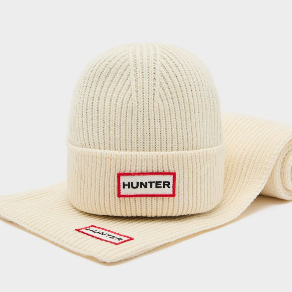 Hunter Unisex Jura Scarf and Beanie Box Set