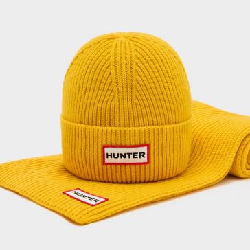 Yellow Hunter Jura Scarf & Beanie Box Set Yellow