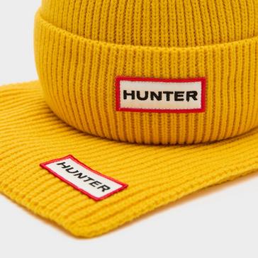Yellow Hunter Jura Scarf & Beanie Box Set Yellow