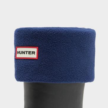 Blue Hunter Recycled Fleece Tall Boot Socks Navy