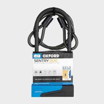 Black Oxford Sentry Duo U-Lock 320mm x 158mm 
