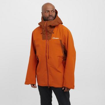 Orange Berghaus Men's Ridge-Seeker GORE-TEX® Waterproof Jacket
