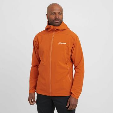 Orange Berghaus Men’s Ridge-Roamer Softshell Jacket