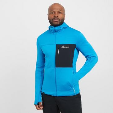 Blue Berghaus Men’s Ridge-Hiker Hoodie