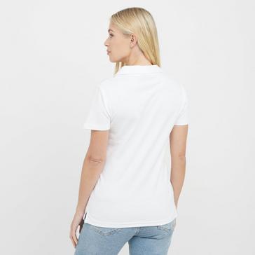 White Nautica Competition Women’s Adalynn Polo Shirt