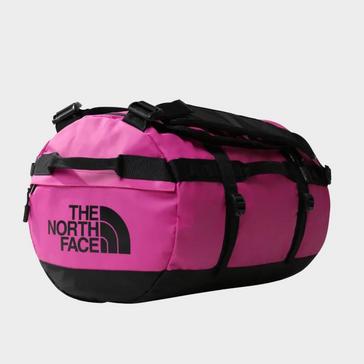 Pink The North Face Base Camp Duffel Bag Small