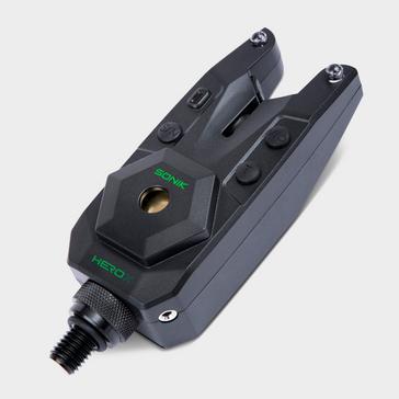 Black Sonik Hero-X 3+1 Bite Alarm Set + Bivvy Lamp