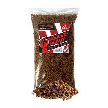 Brown FJUKA BAIT Squeez-Ready™ Method Pellets 2mm 500g