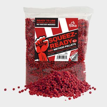 Red FJUKA BAIT Squeez-Ready™ Method Pellets 2mm 200g