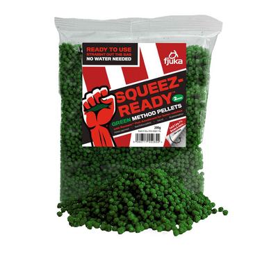 Green FJUKA BAIT Squeez-Ready™ Method Pellets 2mm 200g