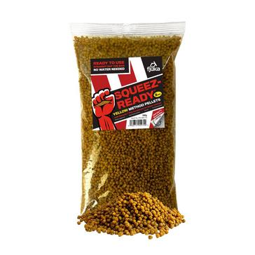 Yellow FJUKA BAIT Squeez-Ready™ Method Pellets 2mm 500g