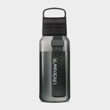 Black Lifestraw Go Series Water Filter Bottle 1L
