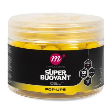 Yellow MAINLINE Super Buoyant Pop Ups Cell Yellow 13mm