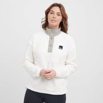 White Jack Wolfskin Women’s Sumetro Snap Fleece