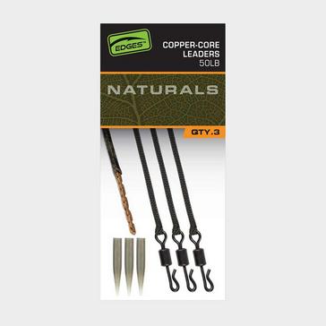 Green FOX INTERNATIONAL Naturals Copper Core Leaders