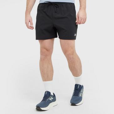 Black New Balance Men’s Sports Essentials Shorts 5 Inch