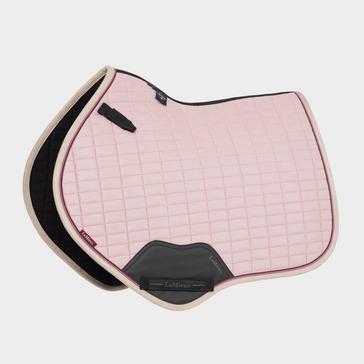 Pink LeMieux Suede Close Contact Saddle Pad Blossom