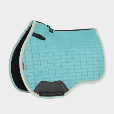 Blue LeMieux Suede GP Saddle Pad Lagoon