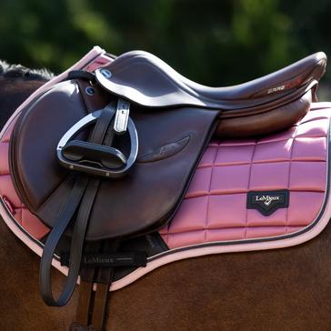 Pink LeMieux Loire Classic Close Contact Saddle Pad Peony