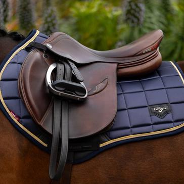 Blue LeMieux Loire Classic Close Contact Saddle Pad Dusk Blue