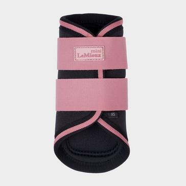 Pink LeMieux Mini Brushing Boots Peony