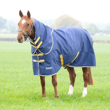 Blue Shires Tempest Original 50g Combo Neck Turnout Rug Navy
