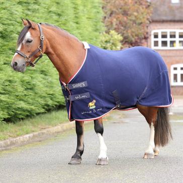 Blue Shires Winnie & Me Fleece Rug Navy