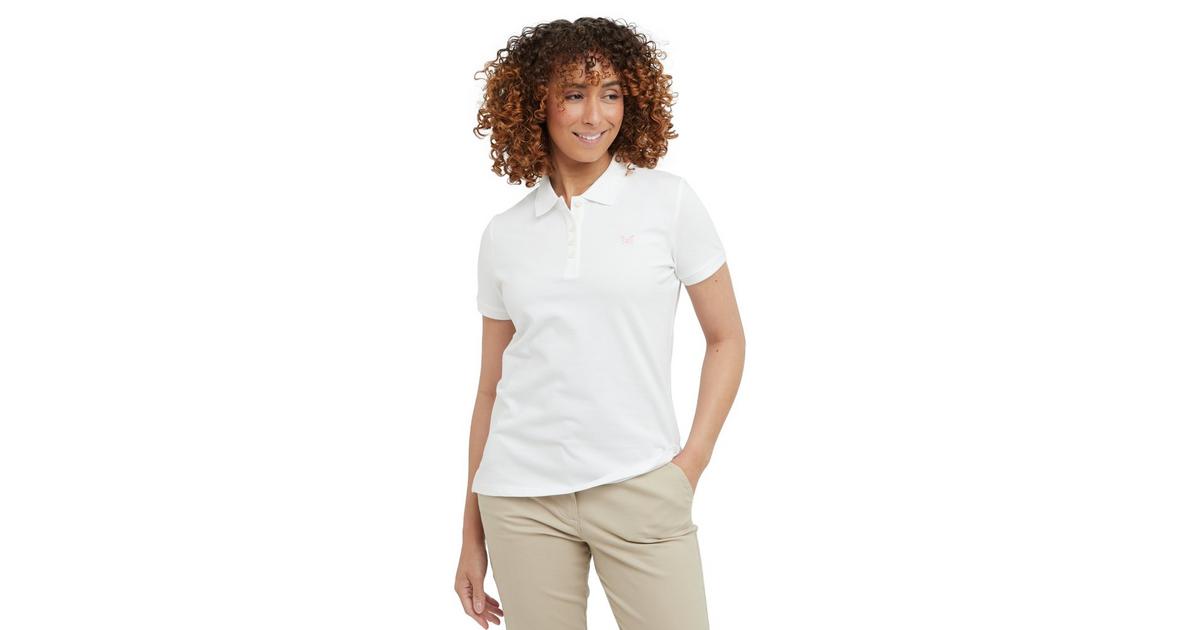 Crew Clothing Women's Ocean Classic Polo Shirt In Pink