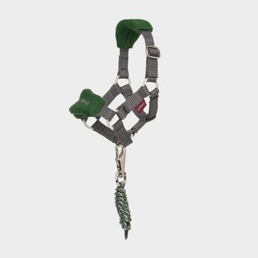Green LeMieux Toy Pony Vogue Headcollar & Leadrope Hunter Green