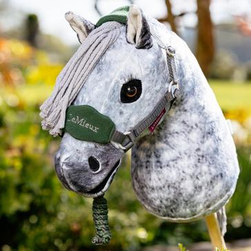 Green LeMieux Hobby Horse Vogue Headcollar & Leadrope Hunter Green